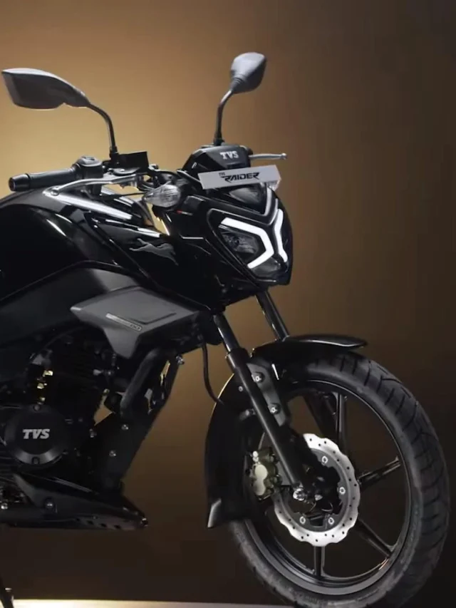 TVS Raider 125: Power Meets Style – The Ultimate Ride for the Bold!
